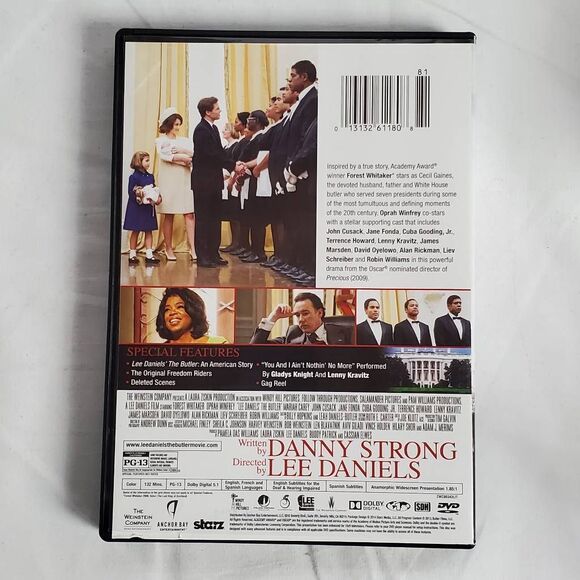 Lee Daniels’ The Butler (DVD + Bonus Disc: Mandela: Long Walk to Freedom) - Picture 4 of 4
